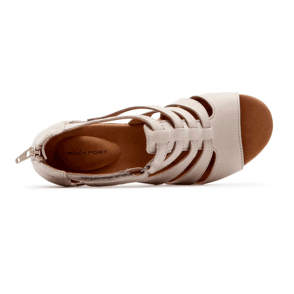 Rockport Sandaler Dame Grå - Briah Gladiator - HUBL95472